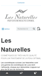 Mobile Screenshot of naturebeauteconseil.com